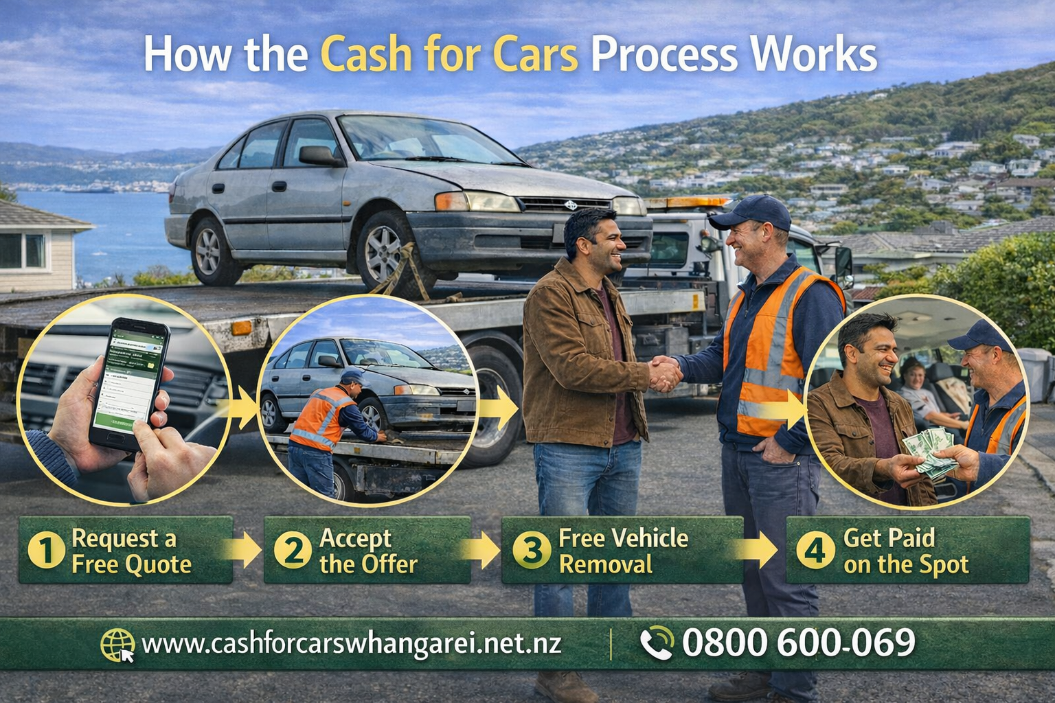Cash for Cars Whangarei process explained